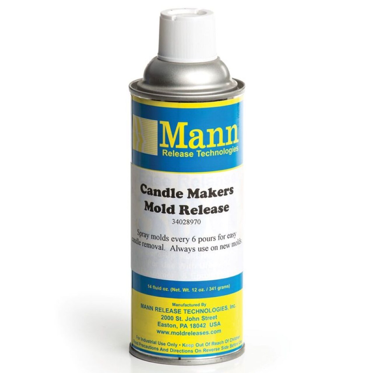 Sunshine Candle Works Candlemaking Wax Mold Release Spray 14 Oz Can